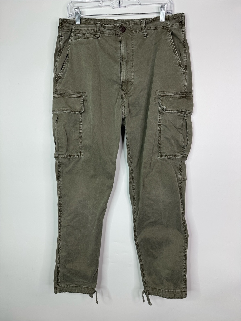 American Eagle Flex Brown Cargo Pants Size 34x32